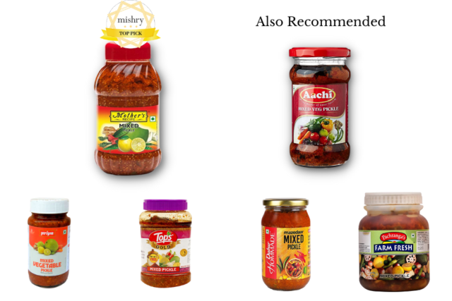 Best Mixed Pickle Brand In India Mishry