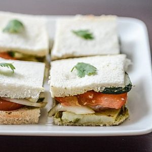 vegetable sandwich