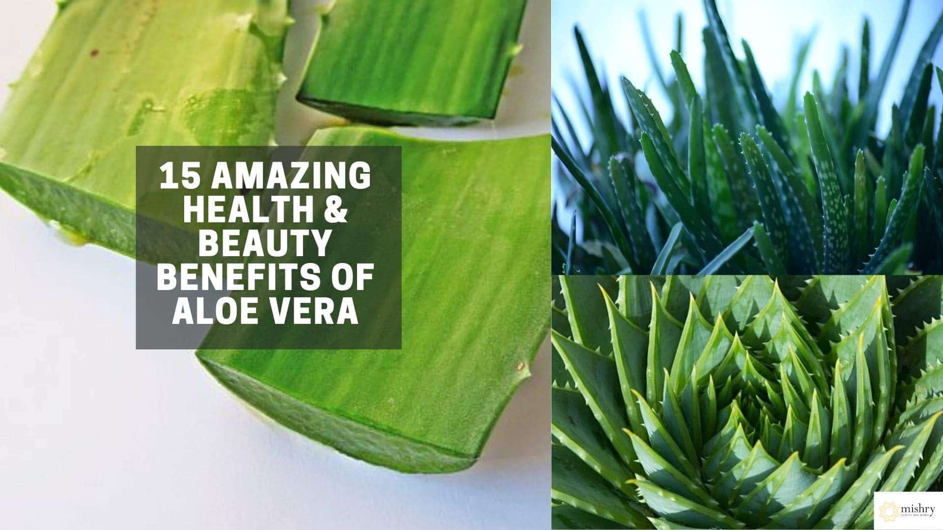 15 health & beauty benefits of aloe vera