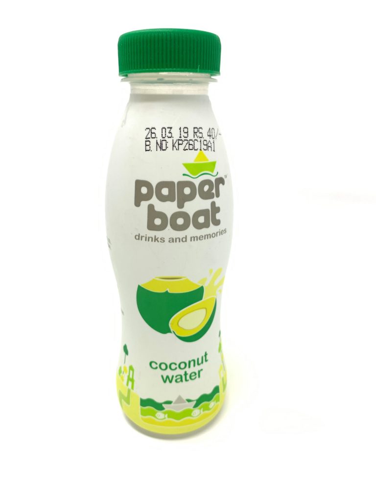 paper boat coconut water