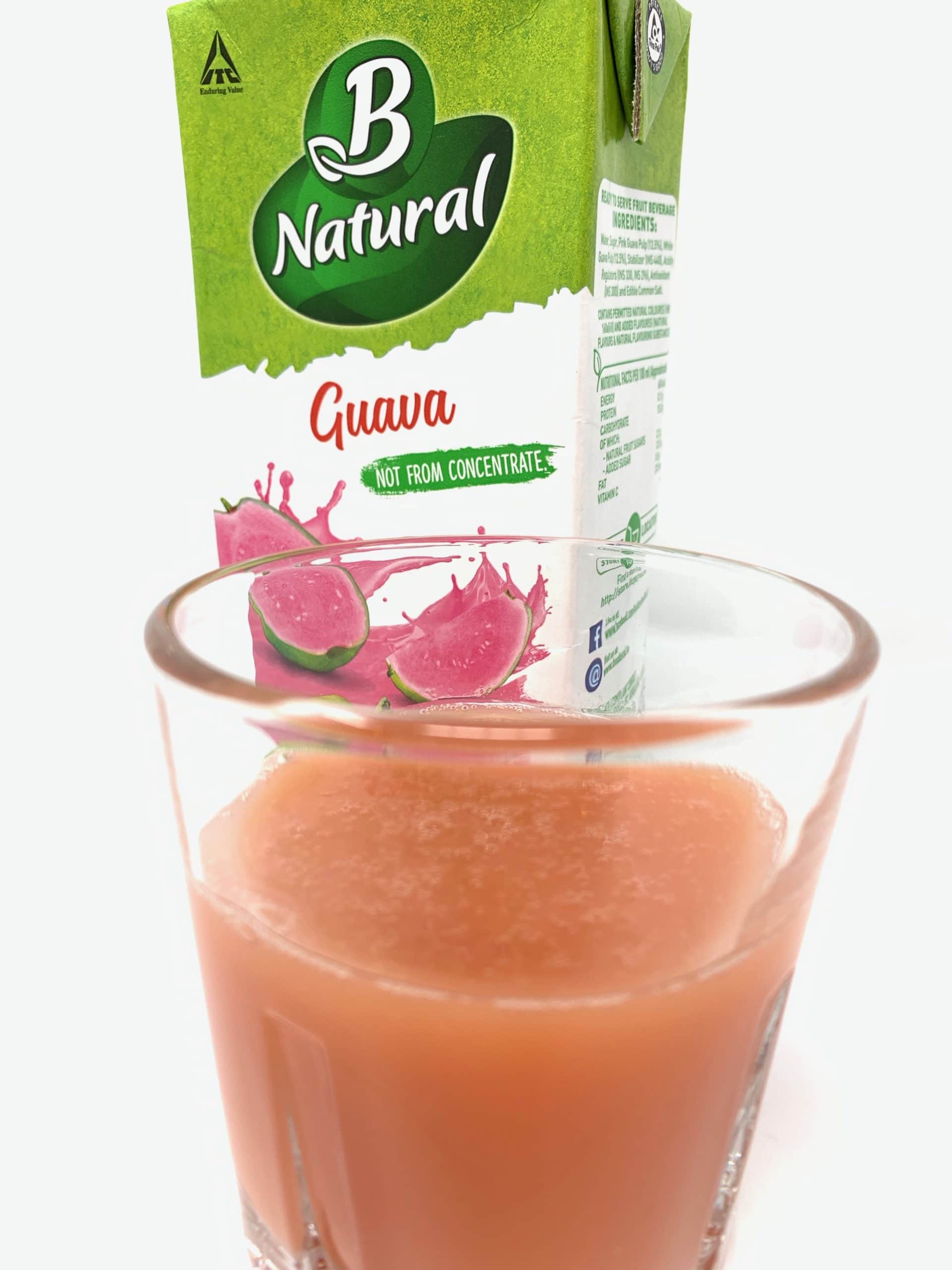 ITC B Natural Guava Juice Made With 100% Indian Fruits: #FirstImpression