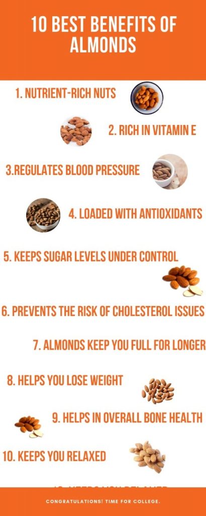 10 best benefits of almonds