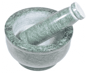 ikarus marble mortar and pestle set
