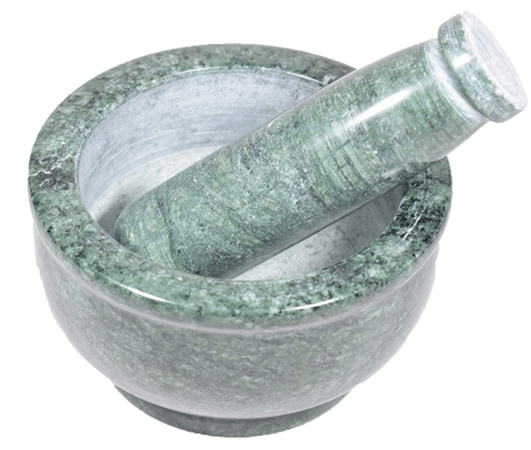 ikarus marble mortar and pestle set for kitchen 
