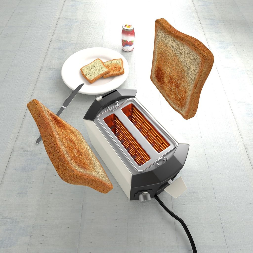 small 2 slice toaster 