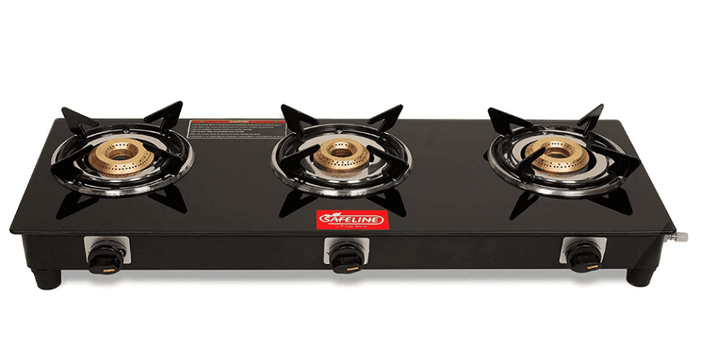 safeline stainless steel manual gas stove
