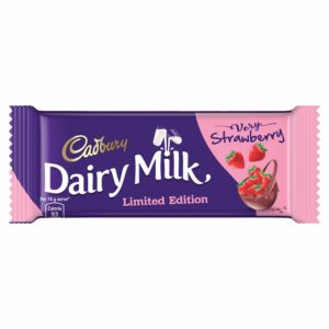 dairy milk silk strawberry flavor