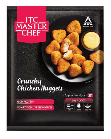 itc master chef chicken nuggets - crunchy