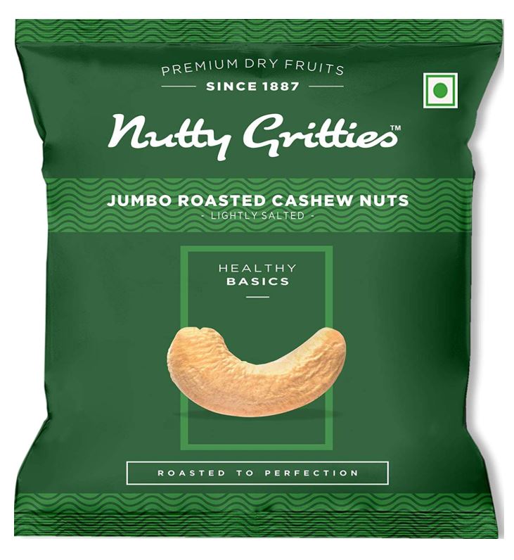 nutty grittie’s roasted cashews