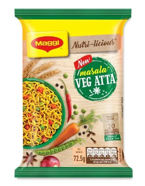 maggi nutri-licious atta masala noodles