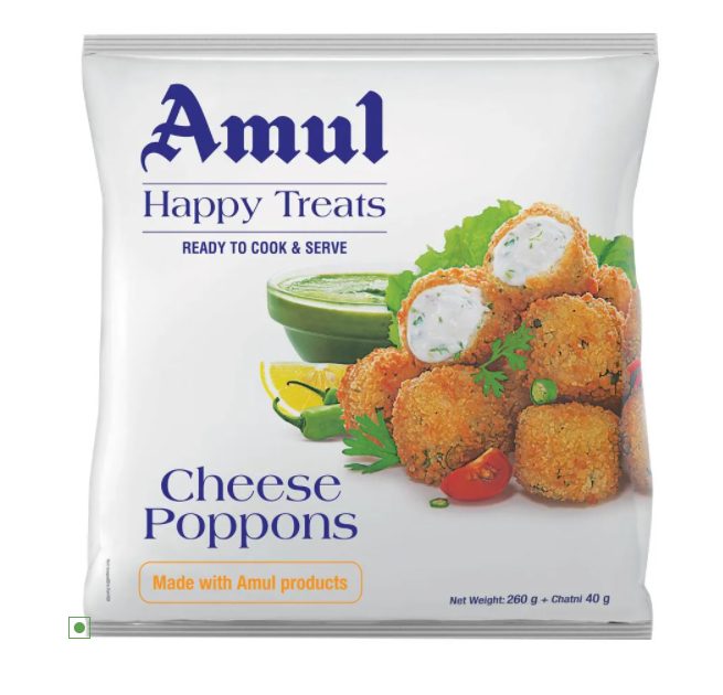 Amul Happy treats Cheese Poppons