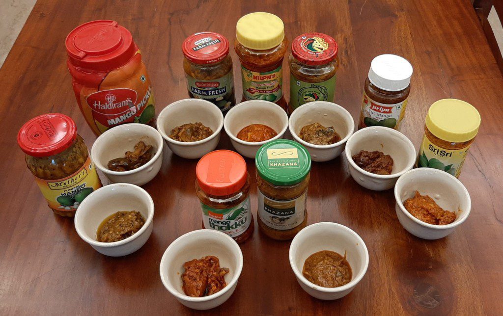 review process to find the best mango pickle