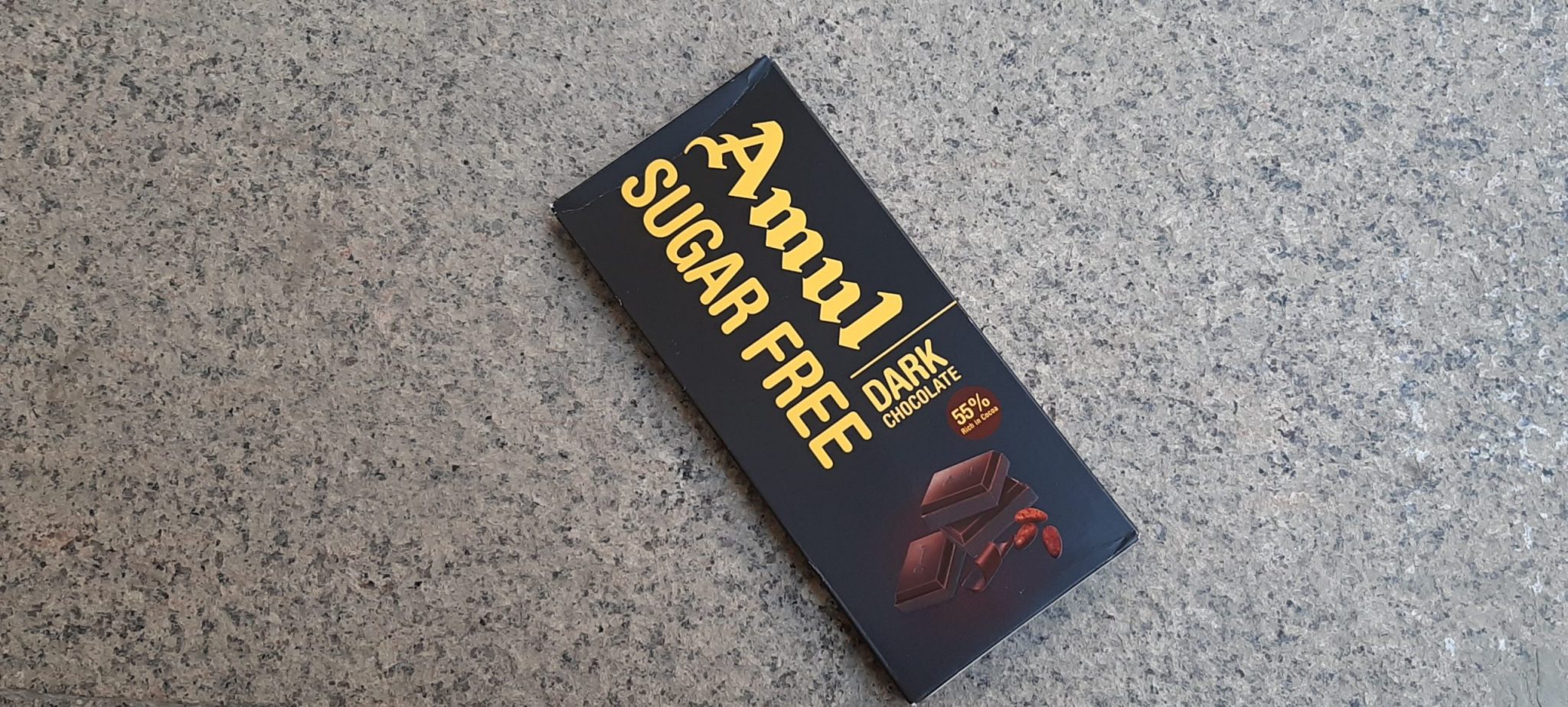 amul sugar free dark chocolate