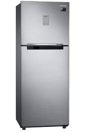 top freeze double door refrigerator