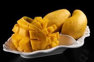 diced mangoes