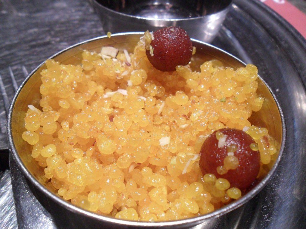 Mihidana resembles the North Indian Boondi and served with Sitabhog. 