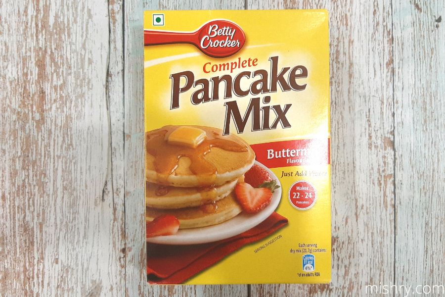 betty crocker pancake mix buttermilk packing