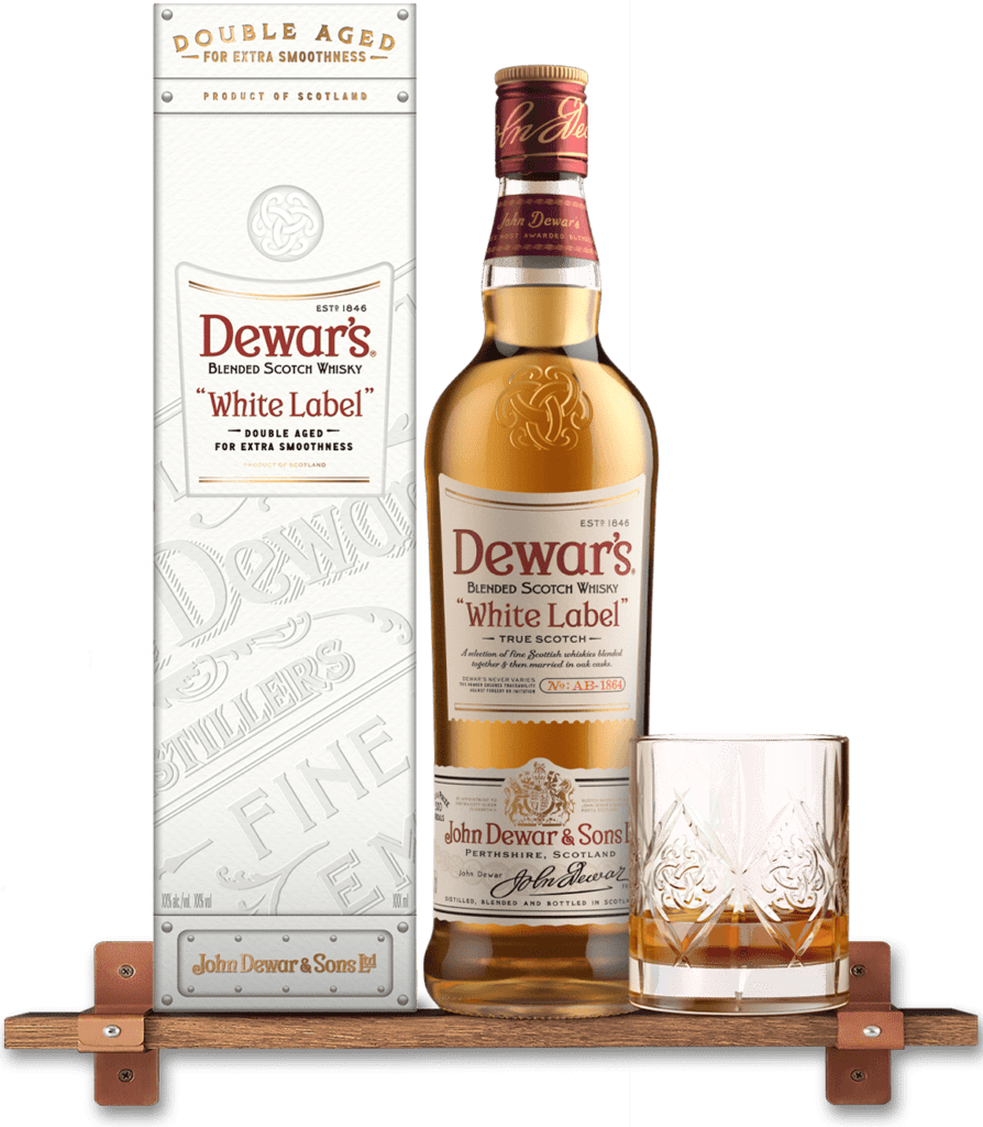dewar’s white label whisky