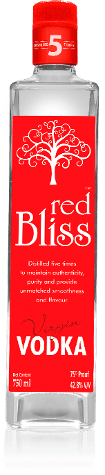red bliss virgin vodka