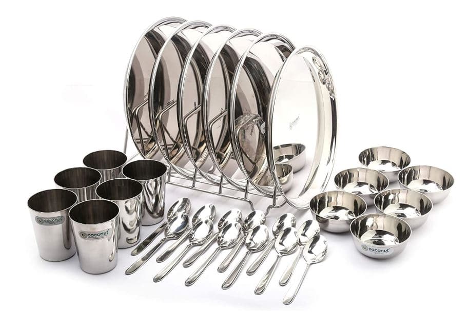 Coconut Stainless Steel Kitchen sets