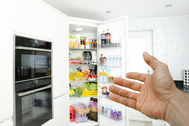 inside of the refrigerator