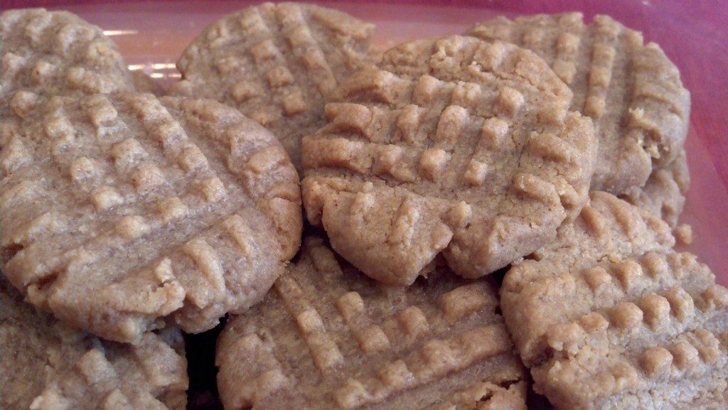 cookies made from peanut butter at home