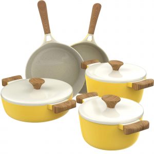 ceramic cookware set, Ceramic Cookware Vs Stainless Steel