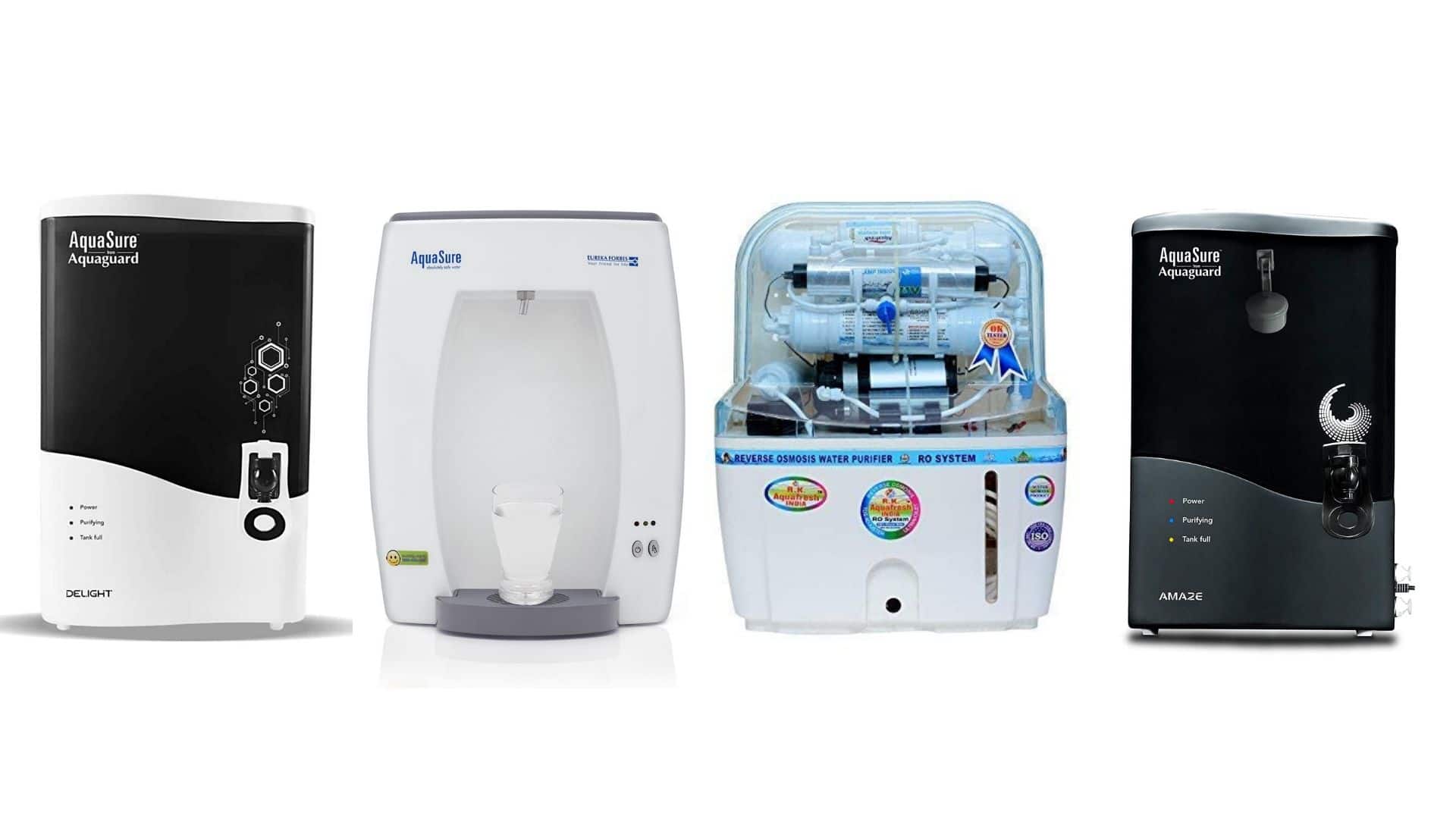different types of water purifier