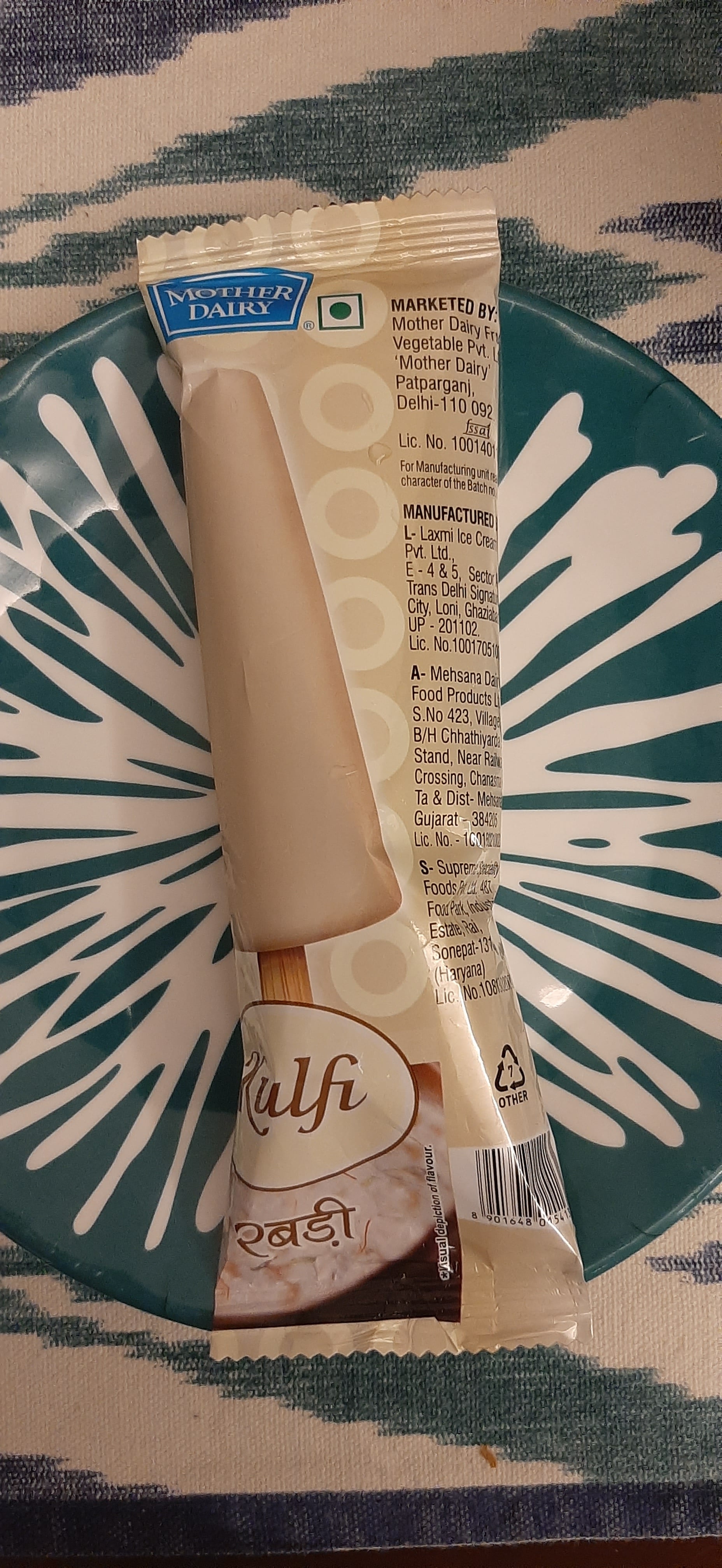 Mother Dairy Rabdi Kulfi Review