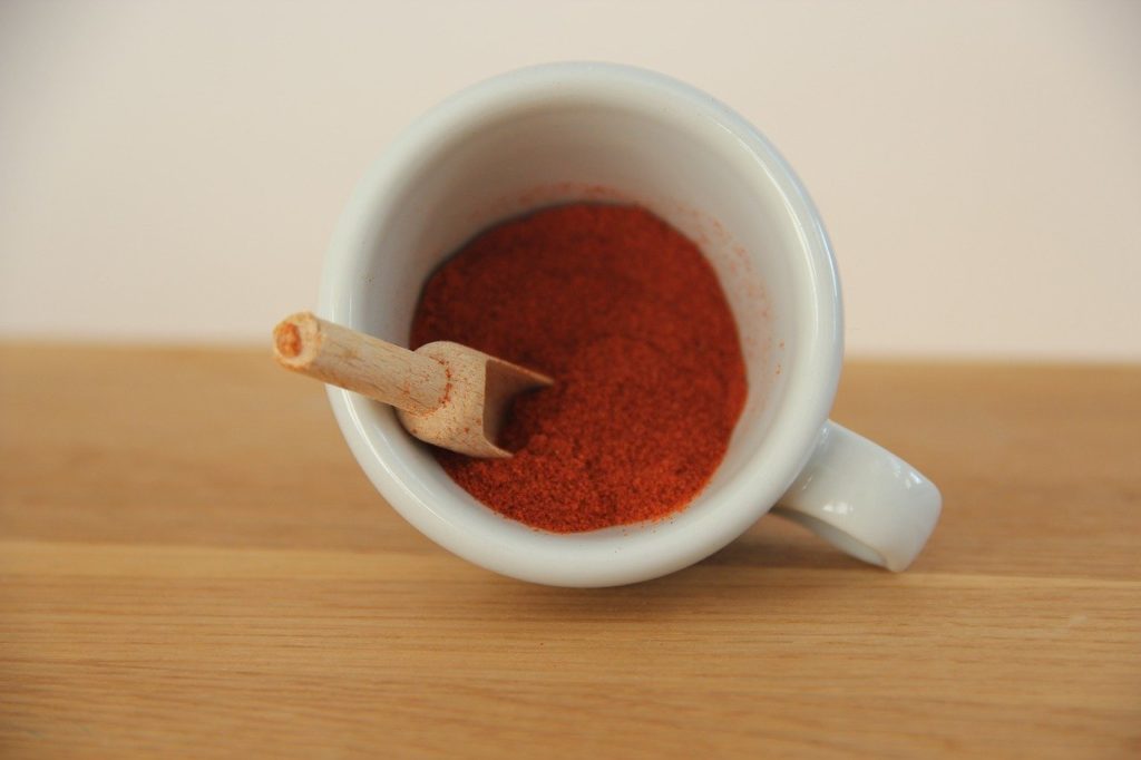 Paprika as cayenne substitute
