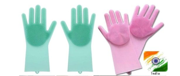 zoqweid silicone scrubbing gloves