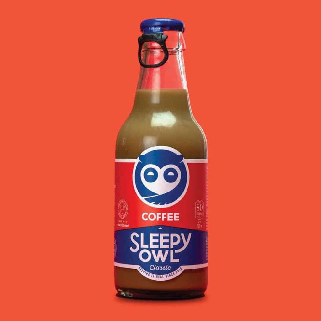 sleepy owl cold coffee