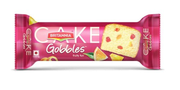 Britannia Gobbles Bar Cake - Milky Masti, Soft & Fluffy
