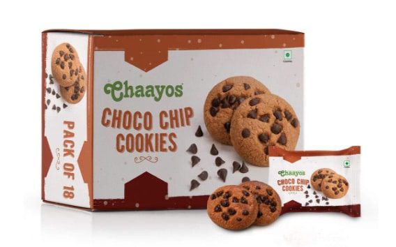 chaayos choco chip cookies