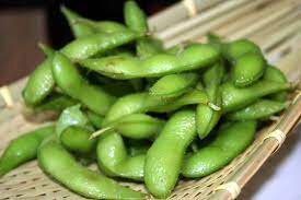 green soyabeans