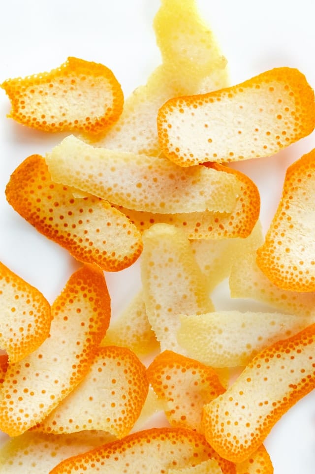 how to make orange zest