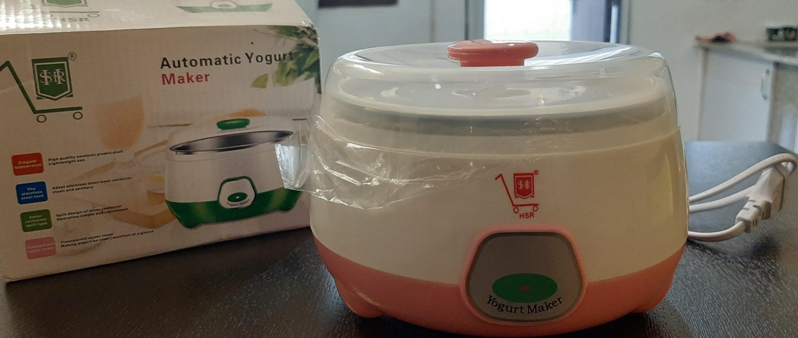 unboxing of hsr automatic yogurt maker review