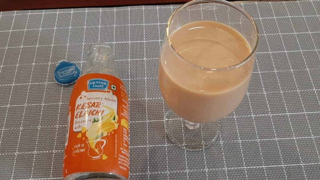 mother dairy kesar elaichi flavored milk
