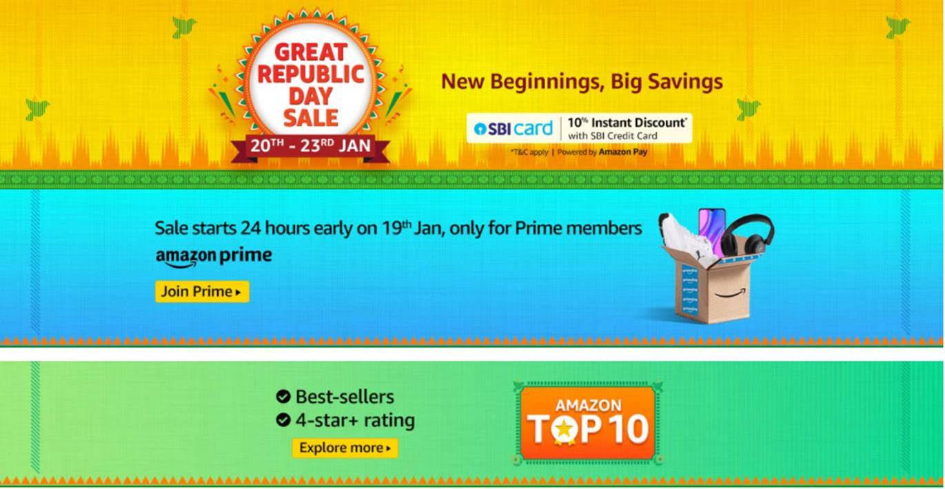 Great Indian Sale Prime Exclusive Deals + More Great Discounts