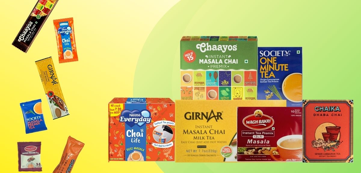 best instant masala tea premix brands