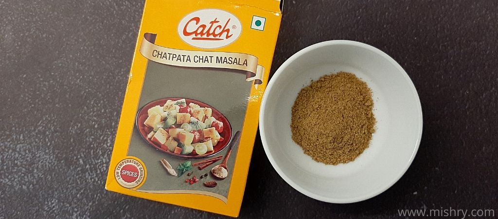 catch chatpata chaat masala powder in bowl