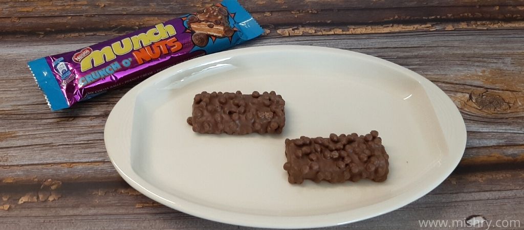 overview of nestle munch crunch o nuts