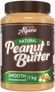 alpino’s natural smooth peanut butter