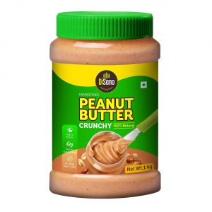 disano all natural gluten-free peanut butter crunchy with 30% protein