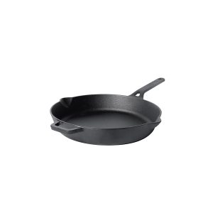 pre-seasoned cast iron frying pan from meyer