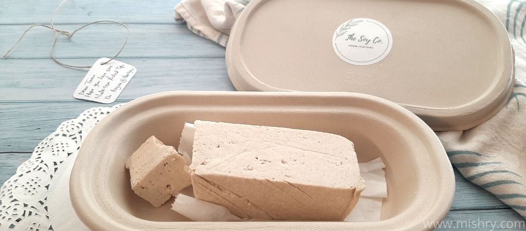 the soy co tofu appearance