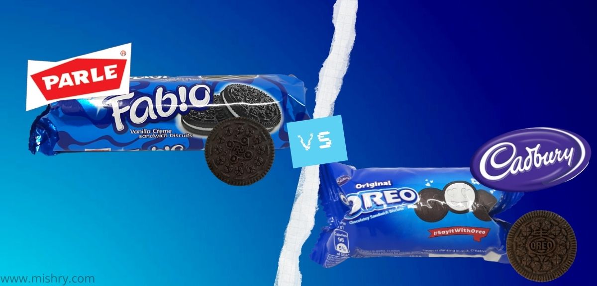 Cadbury Oreo vs Parle Fabio