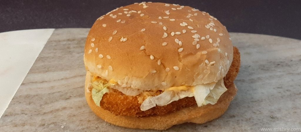 burger king classic chicken patty