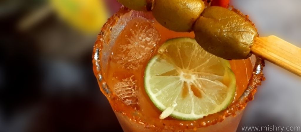 closer look at jimmy's cocktail mix bloody mary