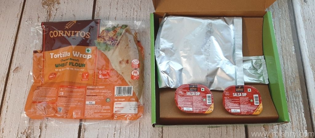 cornitos diy kit inside packaging